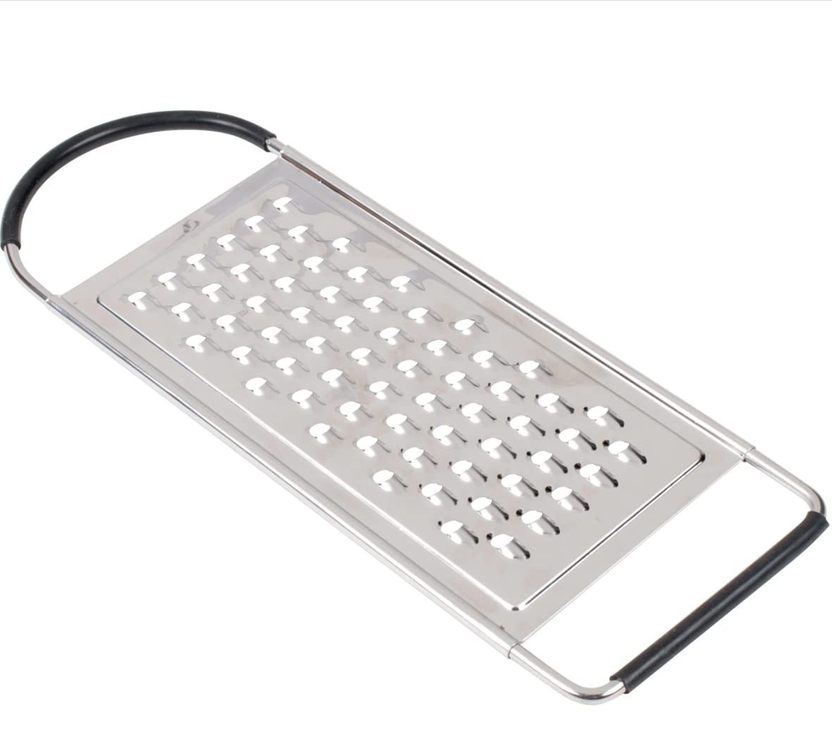 Extra Coarse Stainless Steel Handheld Grater - Non-Slip for Veggies, Cheese, Egg gallery