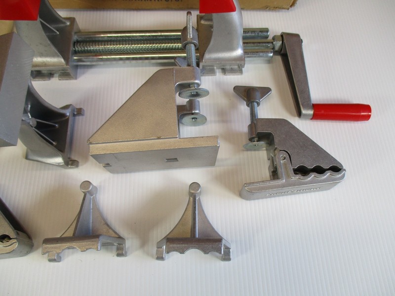Vunder Vise Tabletop Clamping System Vintage 1984 Aluminum With Manual In Box gallery
