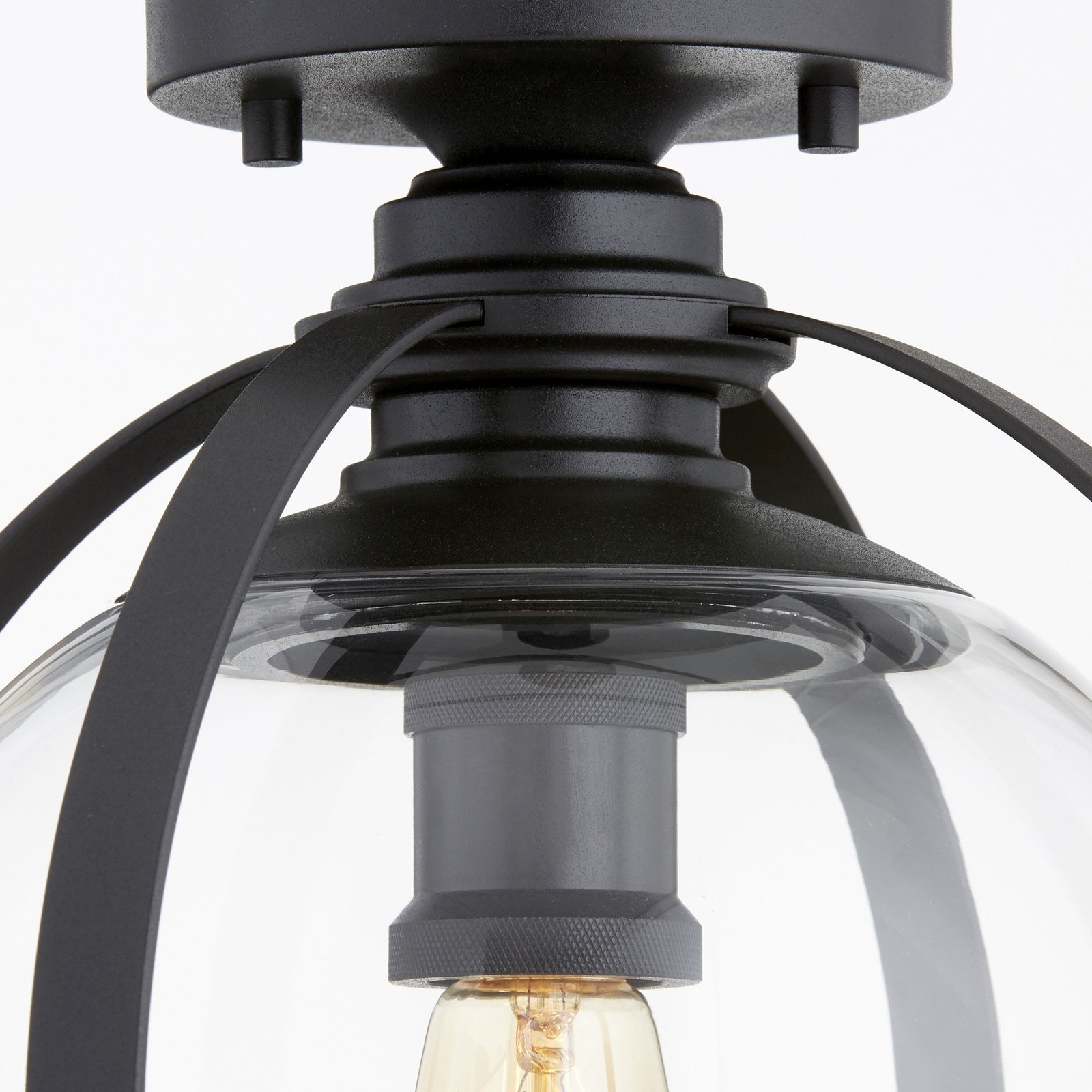 Used Quorum Lighting 38-13-69 Meridian - 1 Light Flush Mount in Transitional gallery