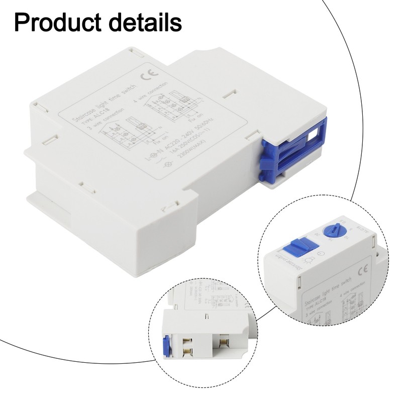 Timer Switch Stair Lights Timer Switch AC 220-240V Automatic Switch Stair Light gallery