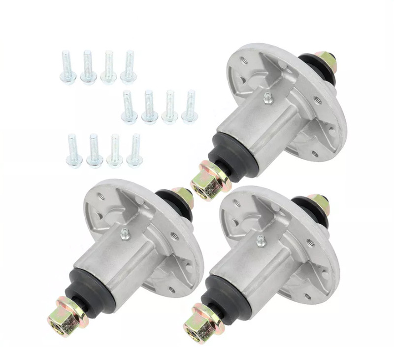 3 Spindle Assembly For John Deere E140 E150 E160 E170 S140 S160 S170 48" Deck gallery