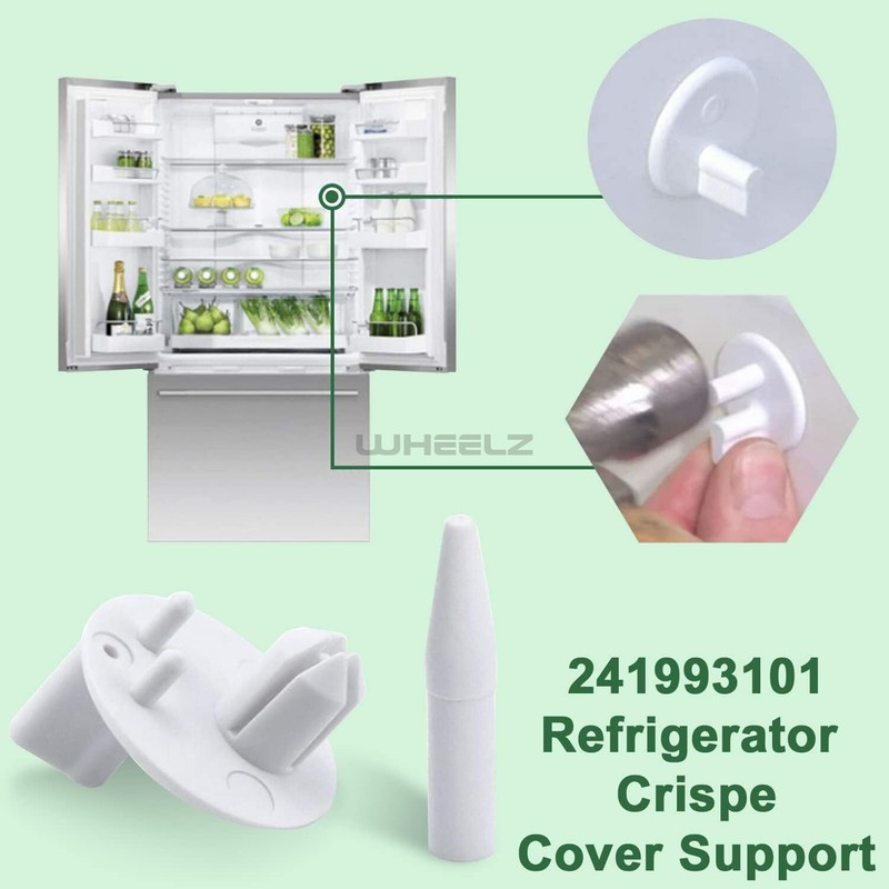 4 Pcs 241993101 Refrigerator Support Crisper Cover Fit Electrolux Frigidaire gallery