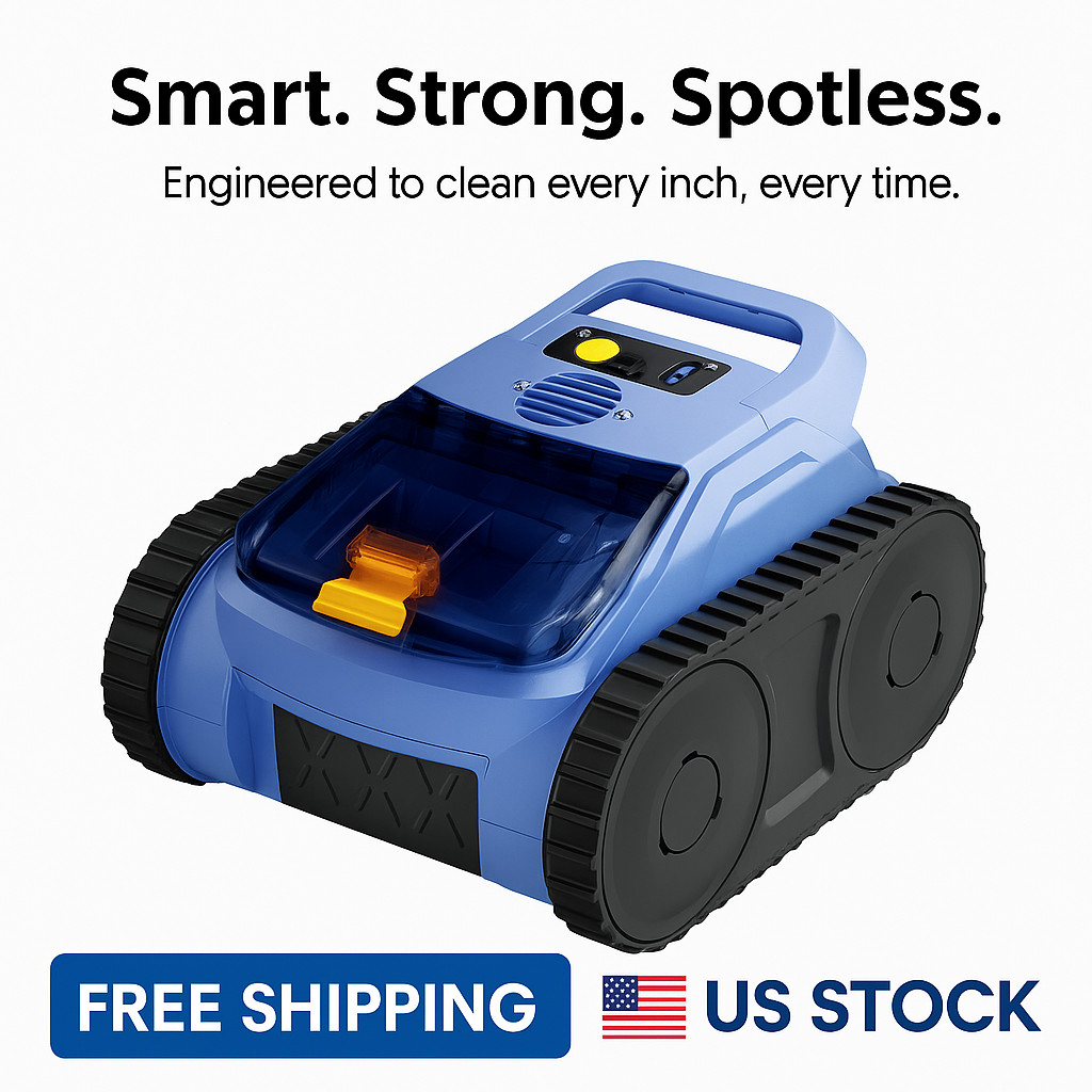 Seauto SAT 20PRO Cordless Robotic Pool Vacuum, Pool Cleaner with Track Drive gallery