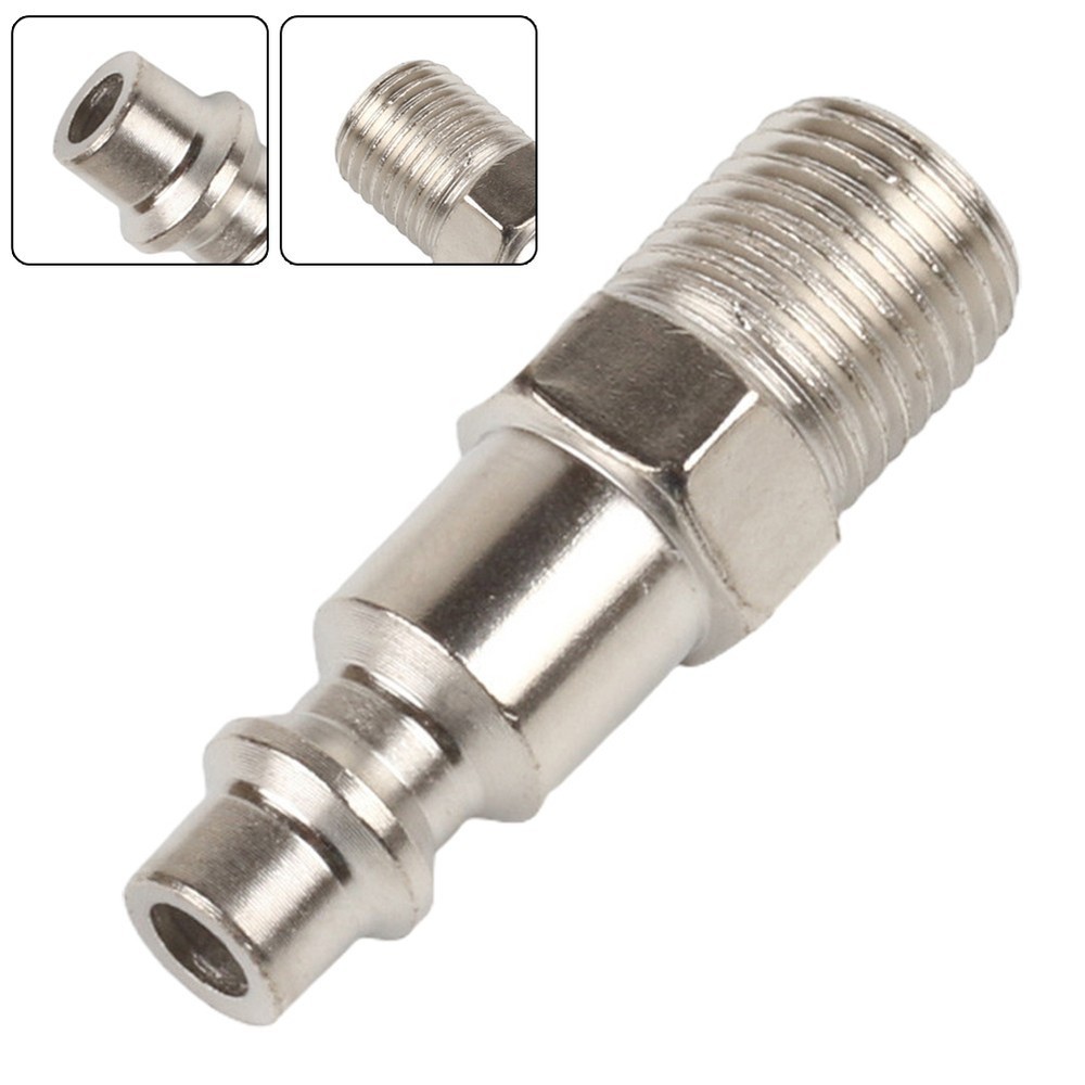 High Pressure Gas Pipe Quick Connector NPT1/4 American-Male-Plug High Quality