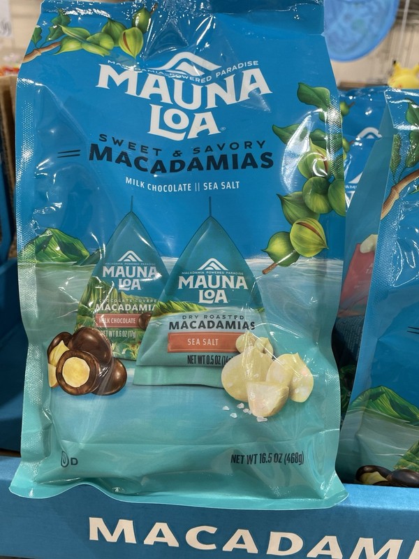Mauna Loa Macadamia Nut Trio Assortment (SWEET & SAVORY) MINI PACKS 30 ct 16.5OZ gallery