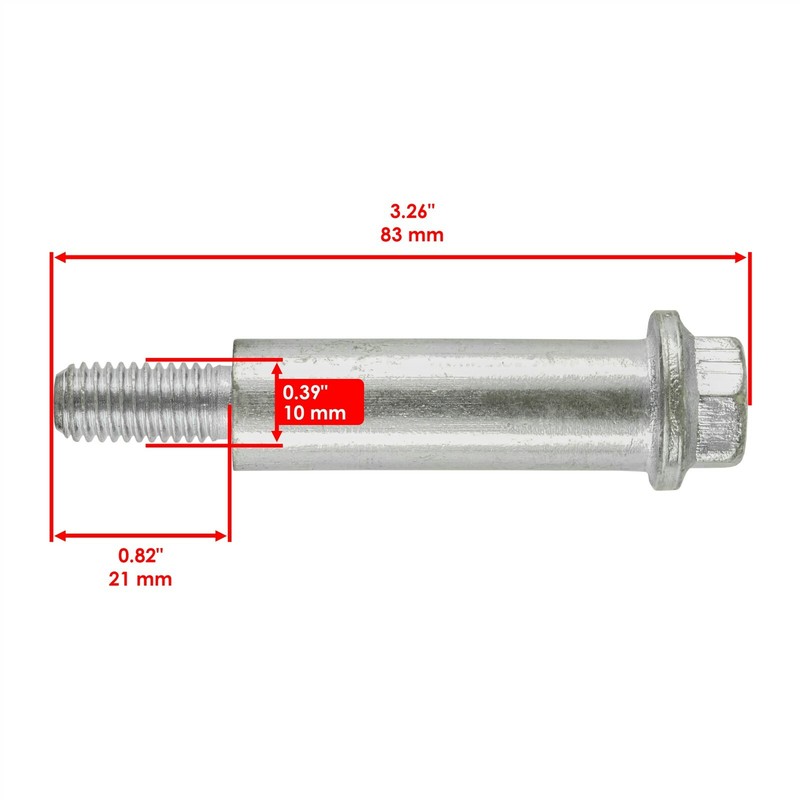 2 Deck Wheel Bolt For John Deere E100 E110 E120 E130 E140 E150 E160 E170 GX21012 gallery