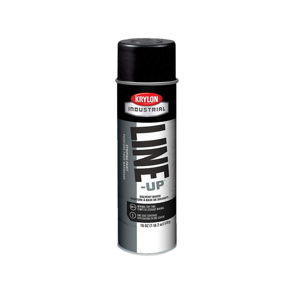 KRYLON INDUSTRIAL K00830408 Striping Paint,Semi-Permanent,20oz,Black 54TH30 gallery