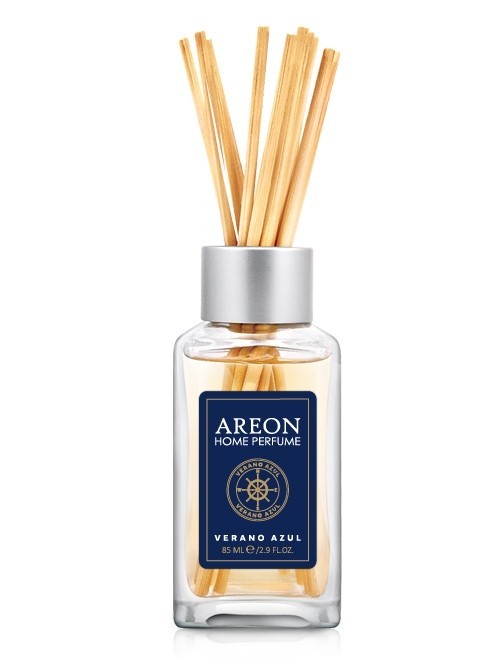 Areon Home Luxury Perfume Reed Diffuser + 10 Rattan Reeds, Verano Azul Scent gallery