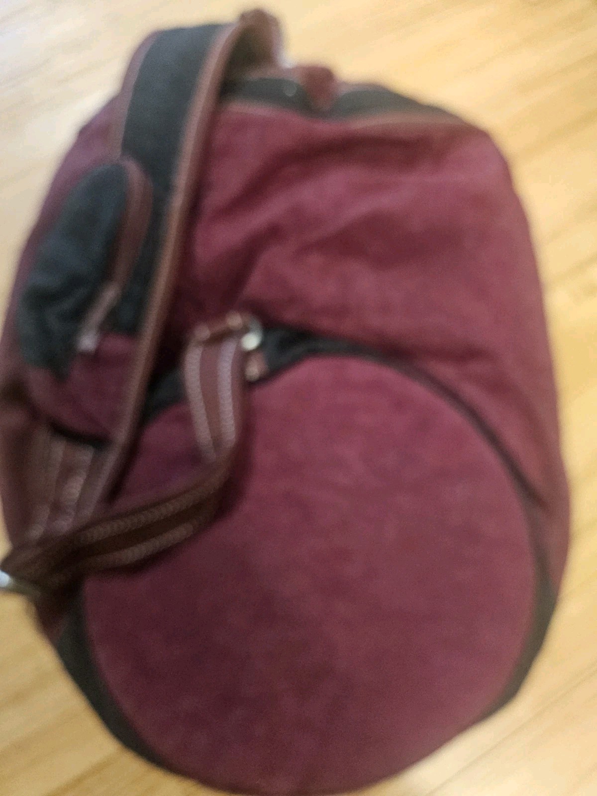 TYR Stuffpack II Backpack Canvas Waterproof Sack Pack Maroon Red Black 2