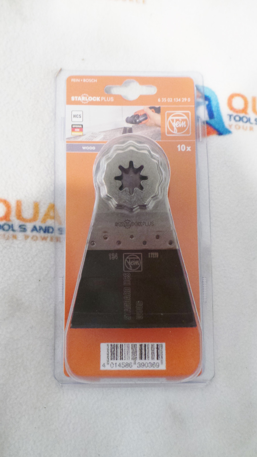 New Fein 63502134290 STARLOCK Standard Oscillating Blade (10 Pack) 2-9/16 x 2" gallery