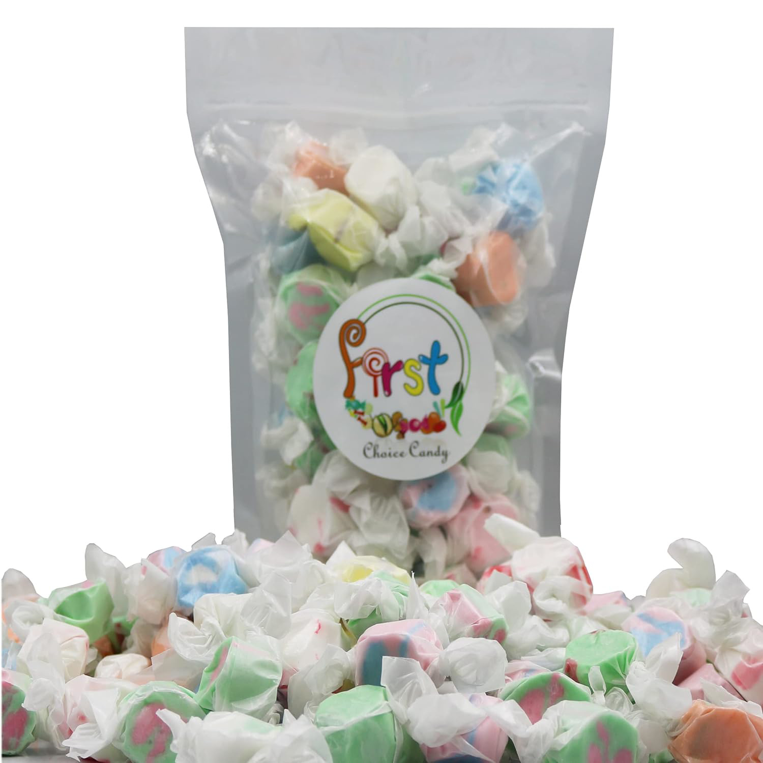 Assorted Gourmet Salt Water Taffy Candy - 5 LB Bulk Variety Pack gallery