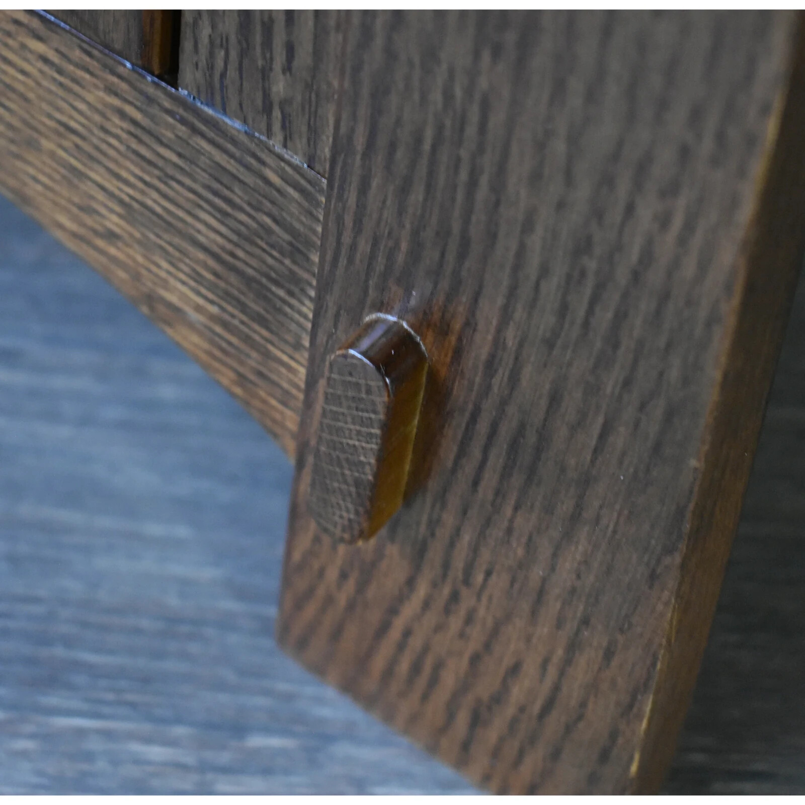MISSION TAPERED LEG NARROW NIGHTSTAND - WALNUT (AW) gallery