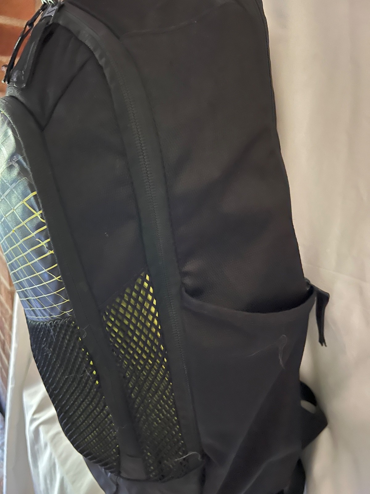 Nike Backpack Max Air Black & Yellow 3