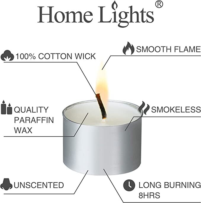 Stonebriar DTL-100-8 Bulk Candles - White (100 Pack) gallery
