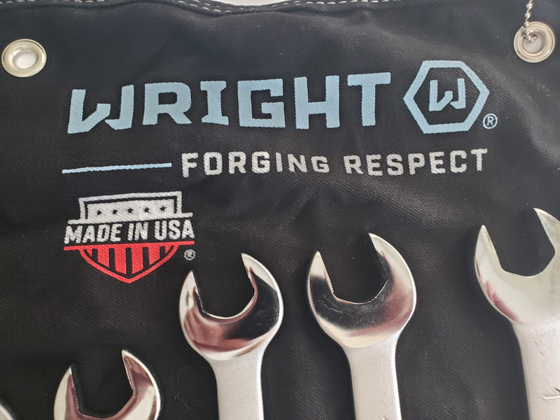 Wright Tool 12 Point Combination Wrench Set 11 Piece SAE 711 WRIGHTGRIP SatinNEW gallery