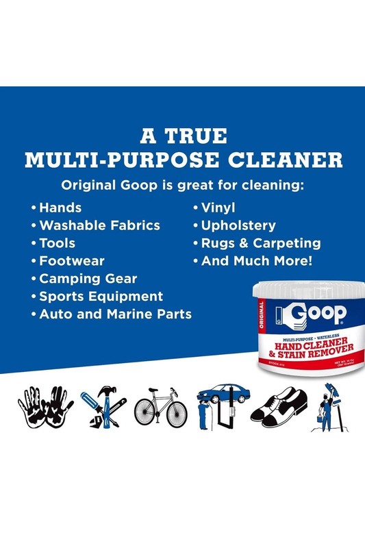 GOOP 14 Oz Biodegradable Hand Cleaner – Non-Toxic, Lanolin, Spot-Out gallery
