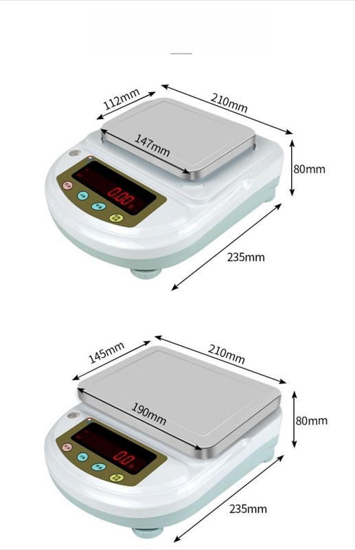 Electronic Scale Kitchen Baking Balance 0.1g0.01g Gram Scale 3kg5kg Herbal Scale gallery