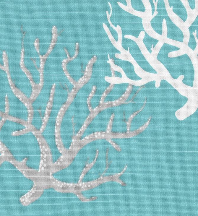 Aqua Turquoise Spa Blue Table Runner Coral Reef Nautical Coastal Decor Linens gallery
