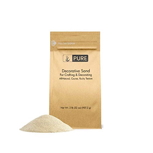 Natural Decorative Sand (2 lbs) Real Sand for Use in Crafts, Decor, Vase gallery