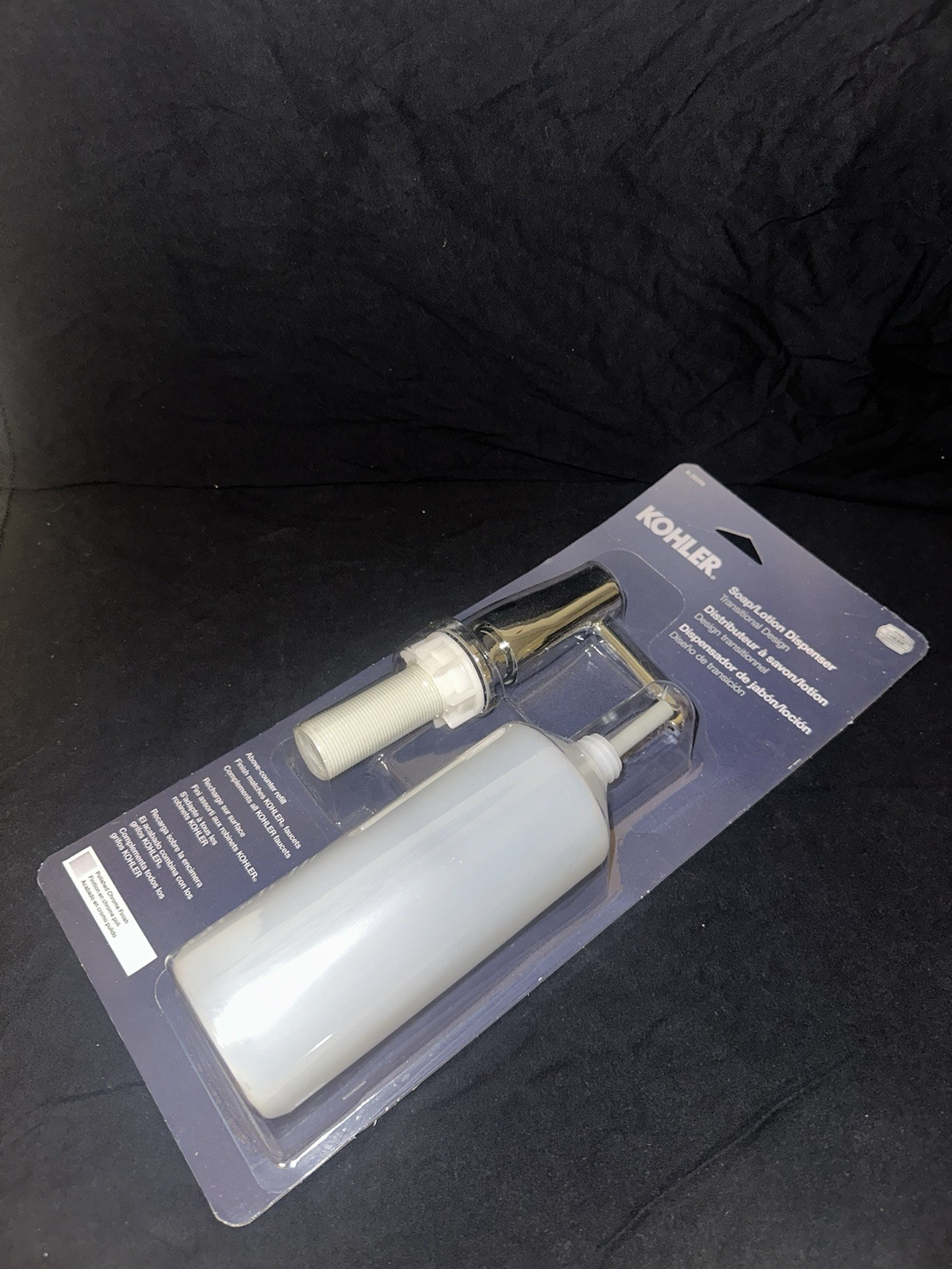 Kohler K-26099-CP Transitional Deck Mounted Soap / Lotion Dispenser gallery