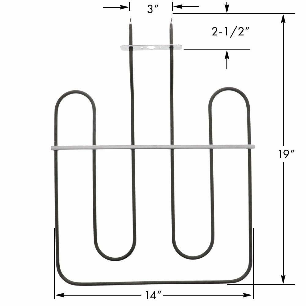 Exact Replacement Part MEE62306504 For LG Range Oven Bake Heating Element gallery