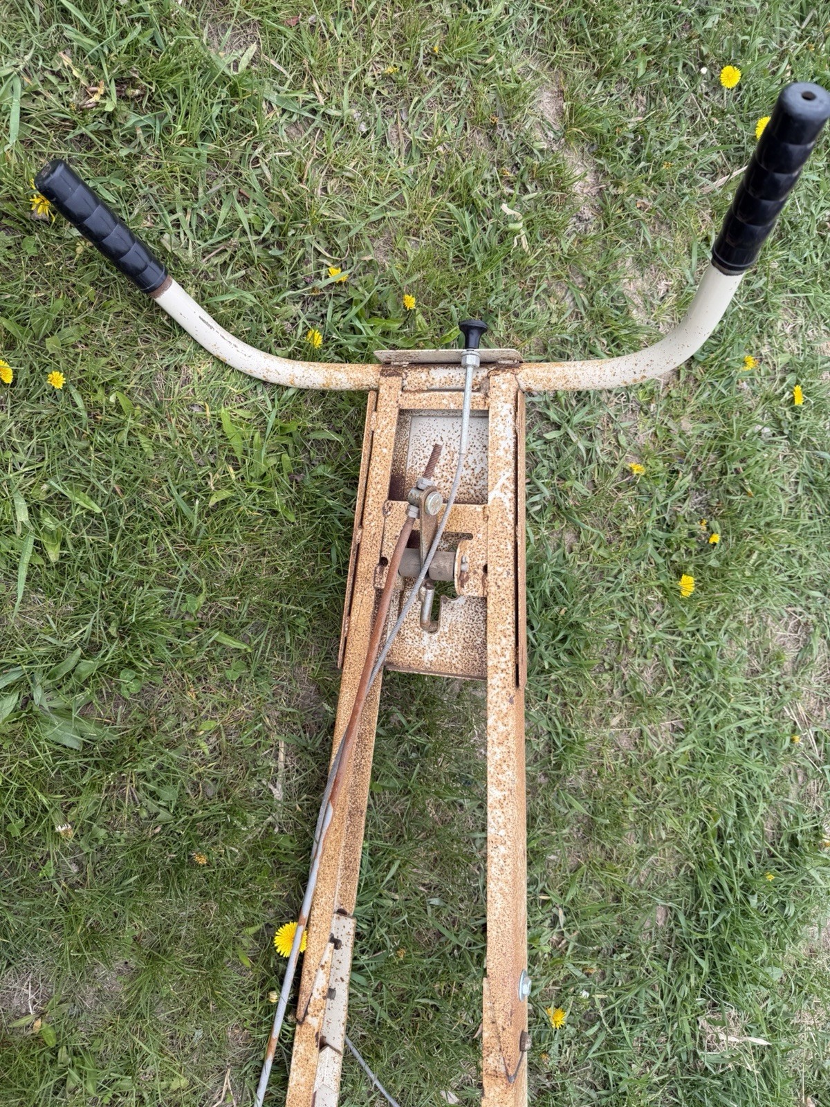 Montgomery Wards 5 Hp Gilson Tiller Rear Handles Shift Rod Throttle Cable Bin 0 gallery