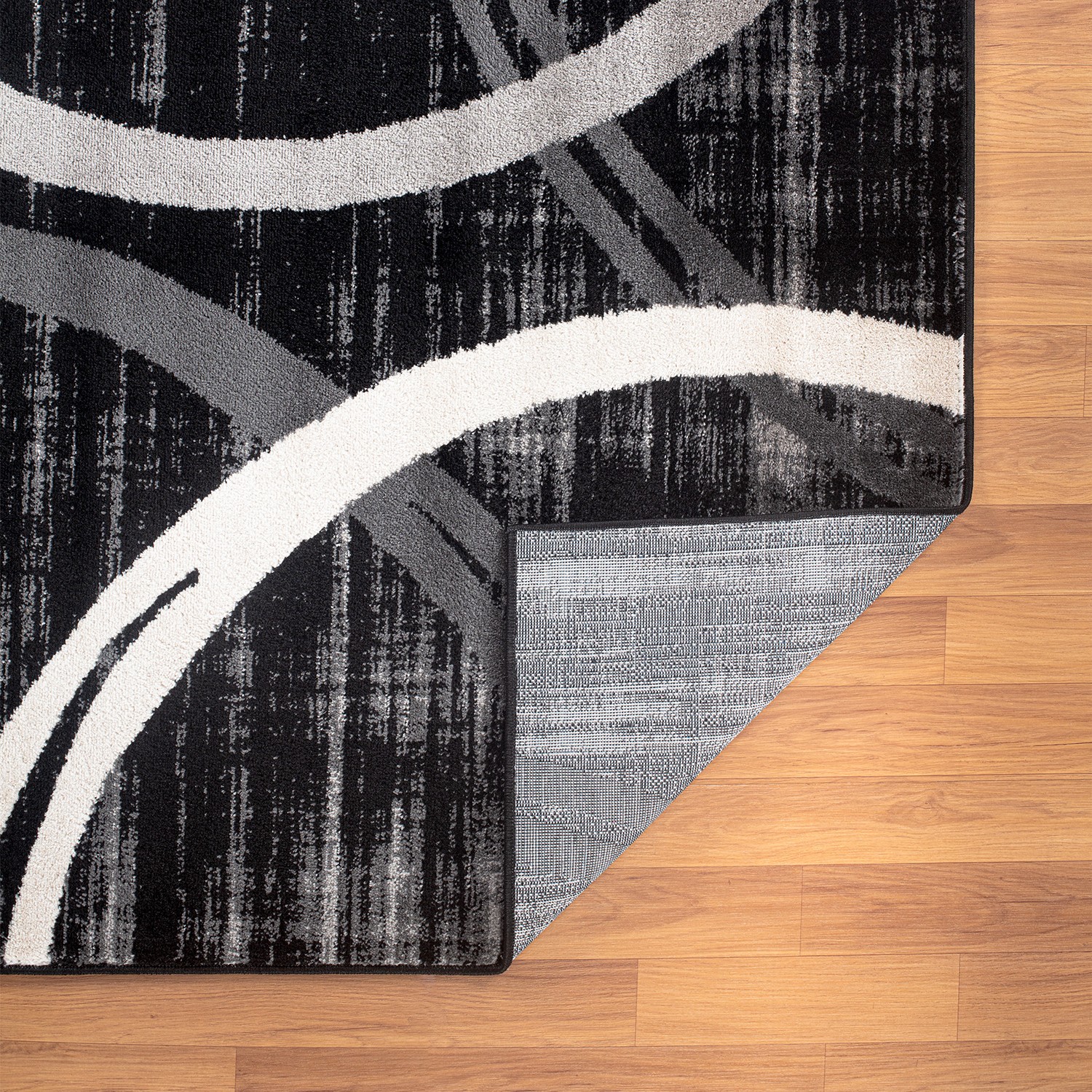 Rugshop Area Rug Modern Abstract Circles Design Rugs for Living Room Bedroom Rug gallery