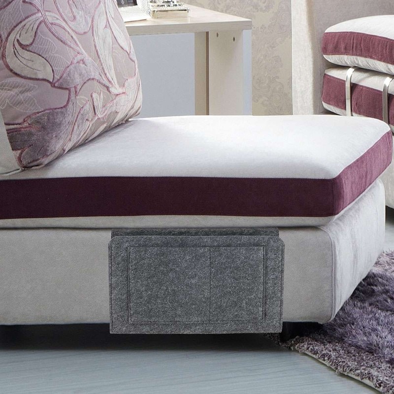 Felt Bedside Caddy Storage Organizer Remote Control Holder Bag Pocket Couch Sofa gallery