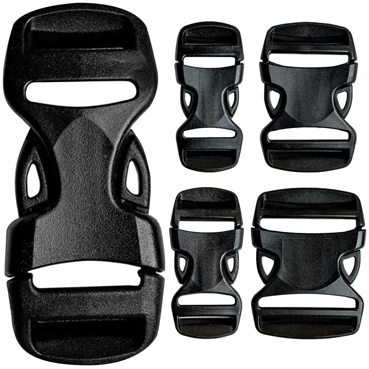 Gear Aid Dual Adjust No-Sew Replacement Buckle - 2-Pack