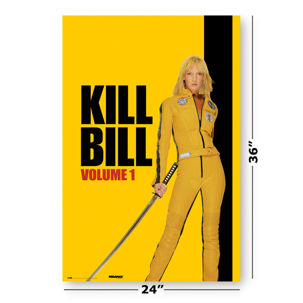 Kill Bill Vol. 1 - Movie Poster (Regular Style - Uma Thurman / Katana) (24 X 36) gallery