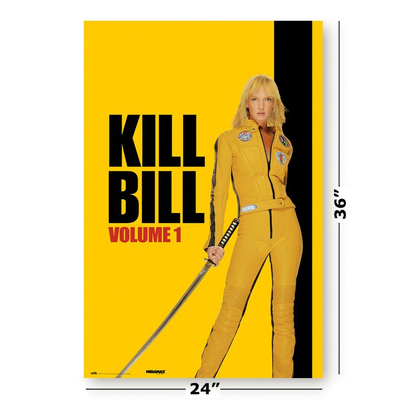 Kill Bill Vol. 1 - Movie Poster (Regular Style - Uma Thurman / Katana) (24 X 36) gallery
