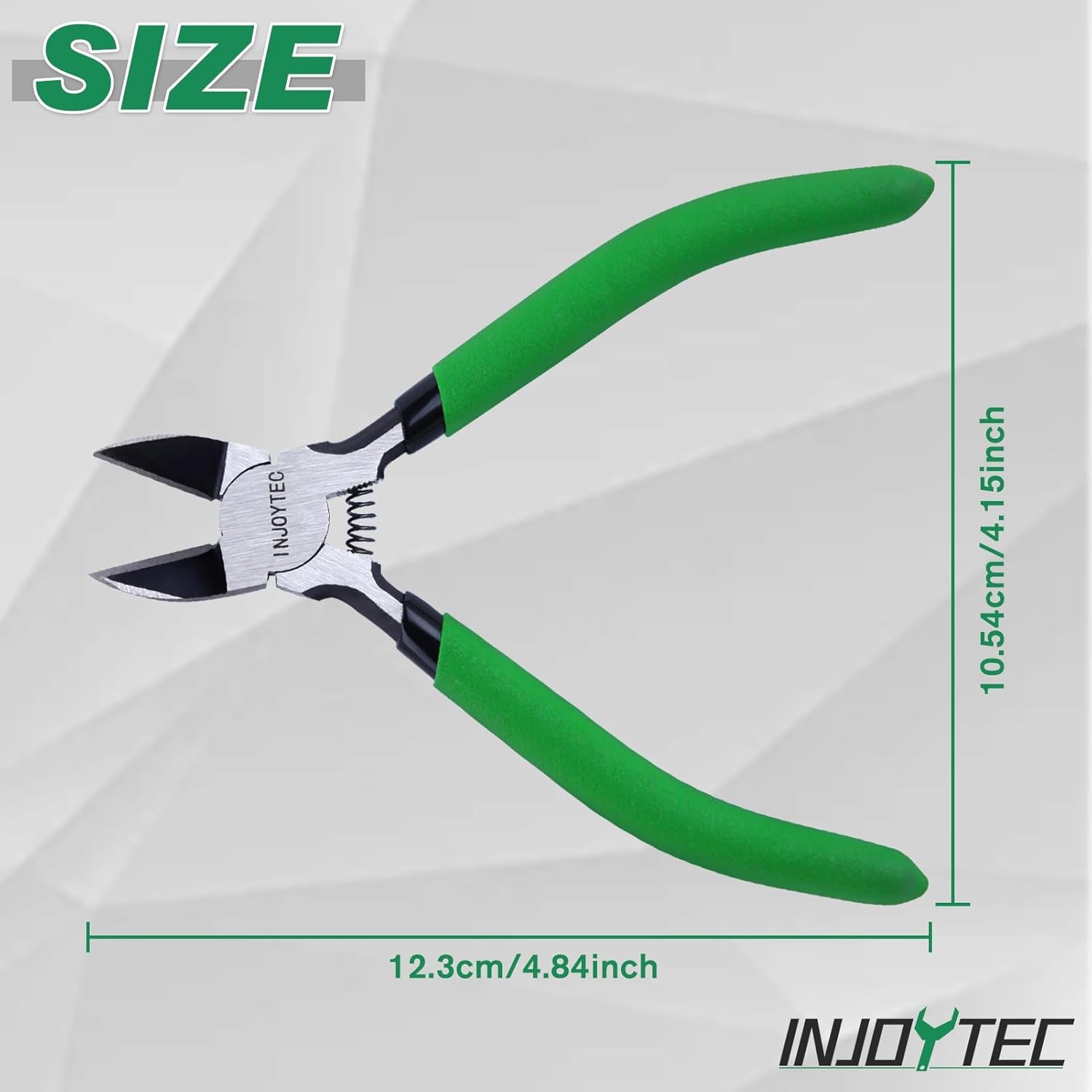 5 Inch Ultra Sharp Wire Flush Cutters Heavy Duty 5, Green gallery