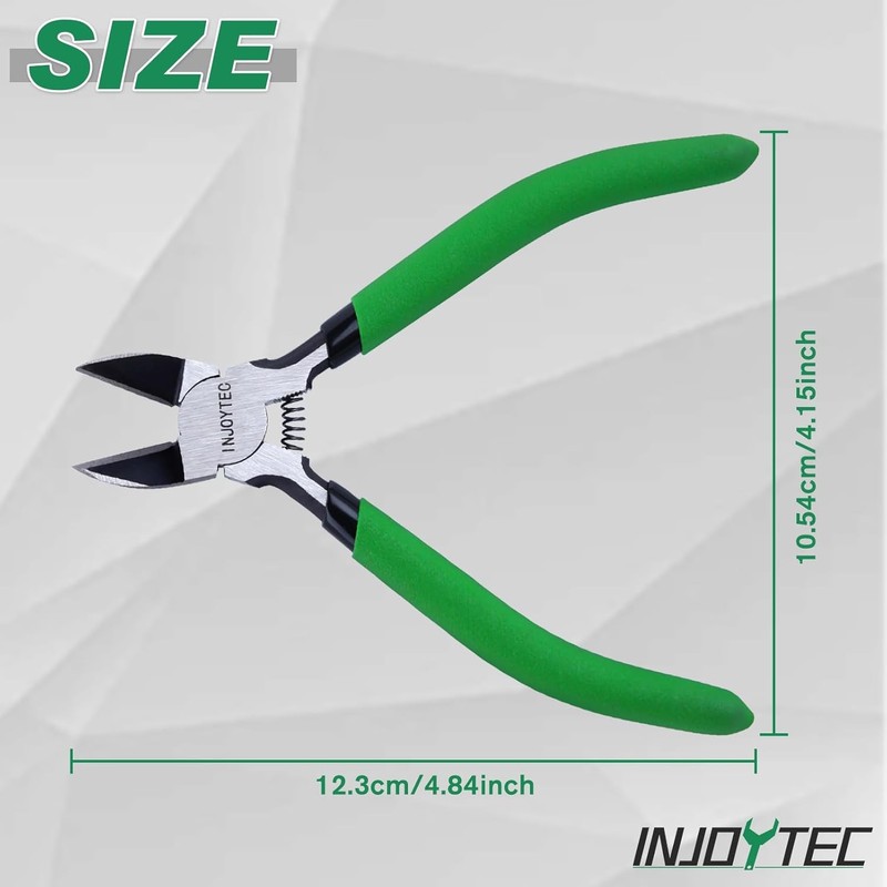 5 Inch Ultra Sharp Wire Flush Cutters Heavy Duty 5, Green gallery