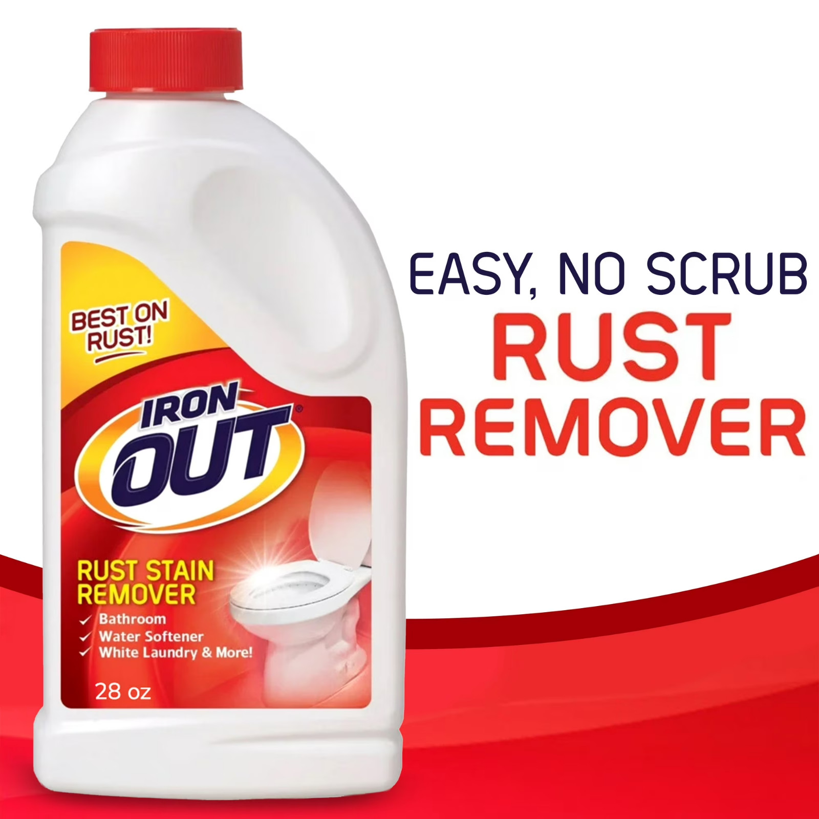IRON OUT Rust Stain Remover Powder, 1 lb 12 oz Bottle gallery