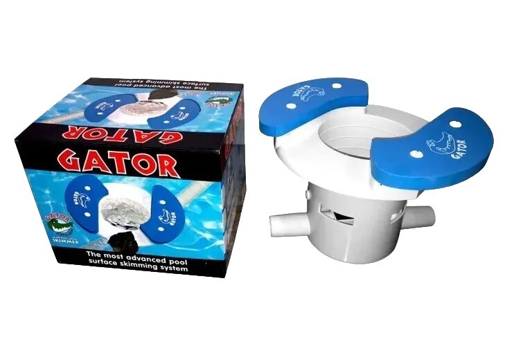 Gator Automated Pool Surface Leaf Skimmer - Inline auto Pool skim Cleaner