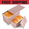 2 Pack Pullman Loaf Pan with Lid, 1 lb/0.5 lb Dough Capacity, Premium Non-Stick gallery