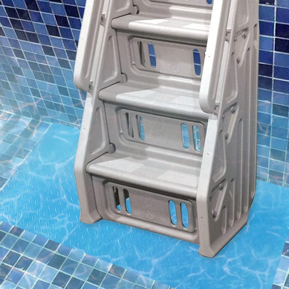 Large Swimming Pool Ladder Mat, 17"x38" Protective Non-Slip Pool Step Pad gallery