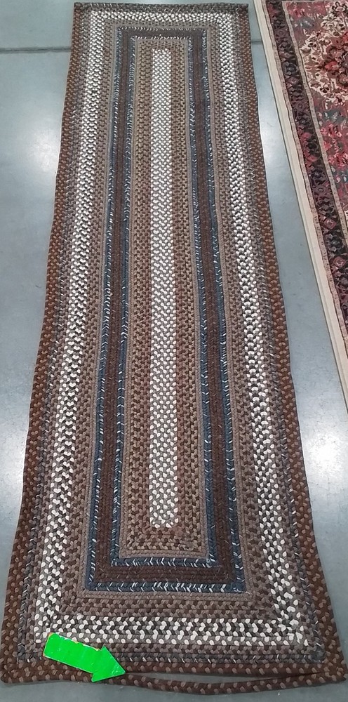 BROWN MULTI 2'-3" x 8'-0" Broken Thread Rug Reduced Price 1172772280 BRD313A-28