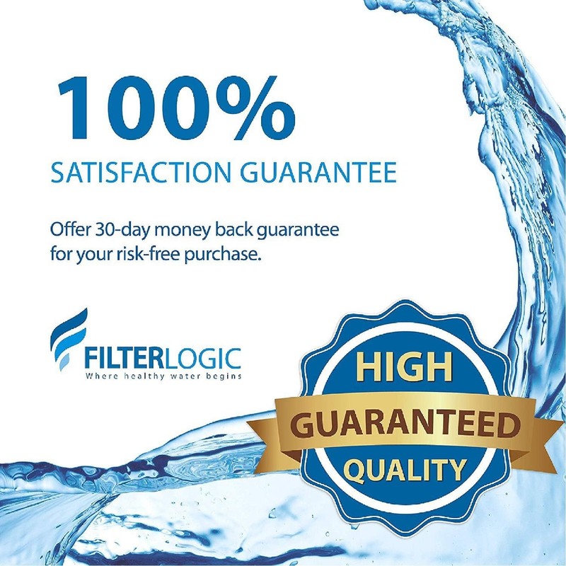 Filterlogic RV Inline Water Filter Reduces Chlorine 2 Pack with 1 Hose Protector gallery