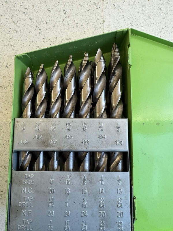 Matco Tools DB29HSRG Hyper Step Reduced Shank Drill Bit Set 1/16-1/2 EXCELLENT gallery