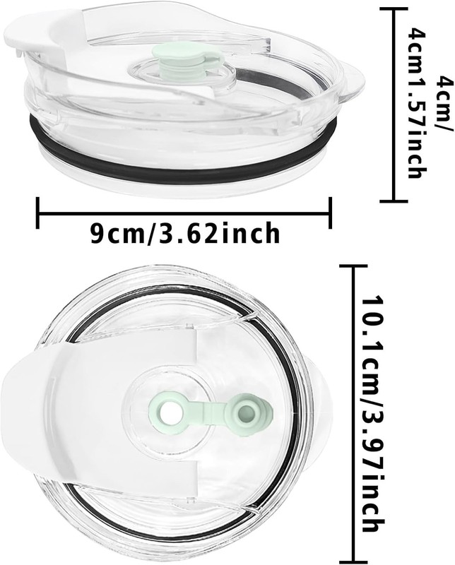High-Quality Plastic Replacement Lids for YETI and RTIC Tumblers - 1 Pack gallery