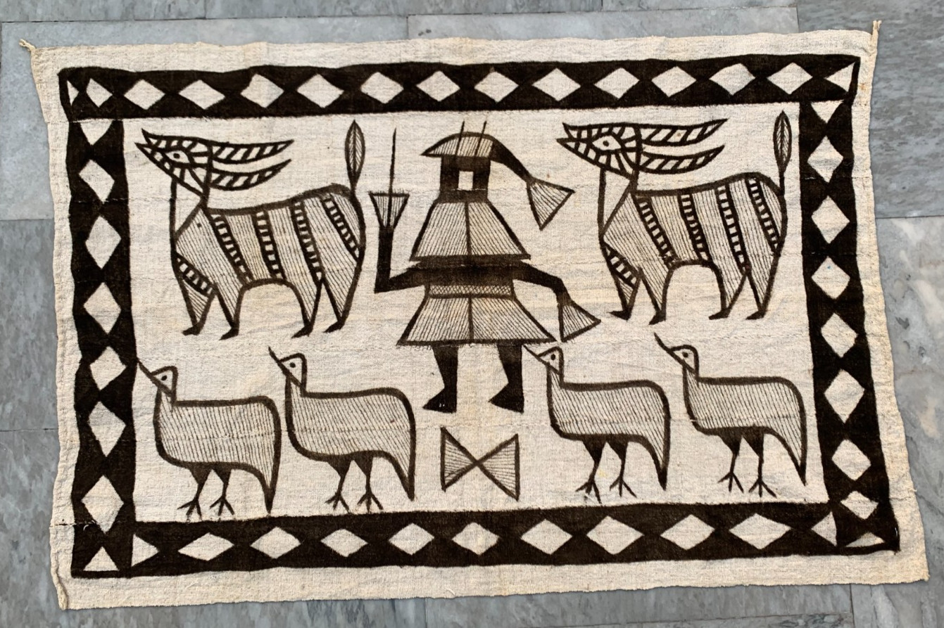 3x4 ft Mud Cloth Handmade Tapestry Batik African Painting Tapestry/Wall Hanging gallery