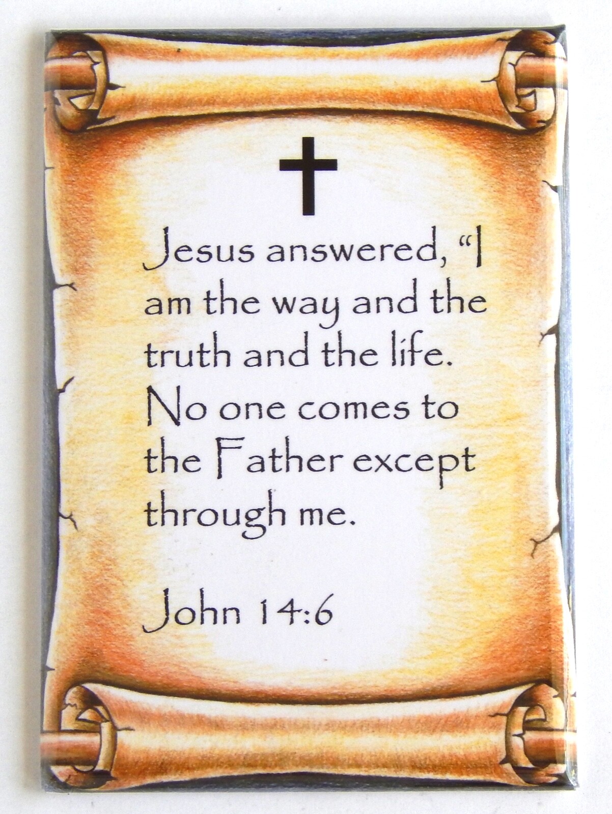 John 14:6 Bible Verse FRIDGE MAGNET christian catholic gallery