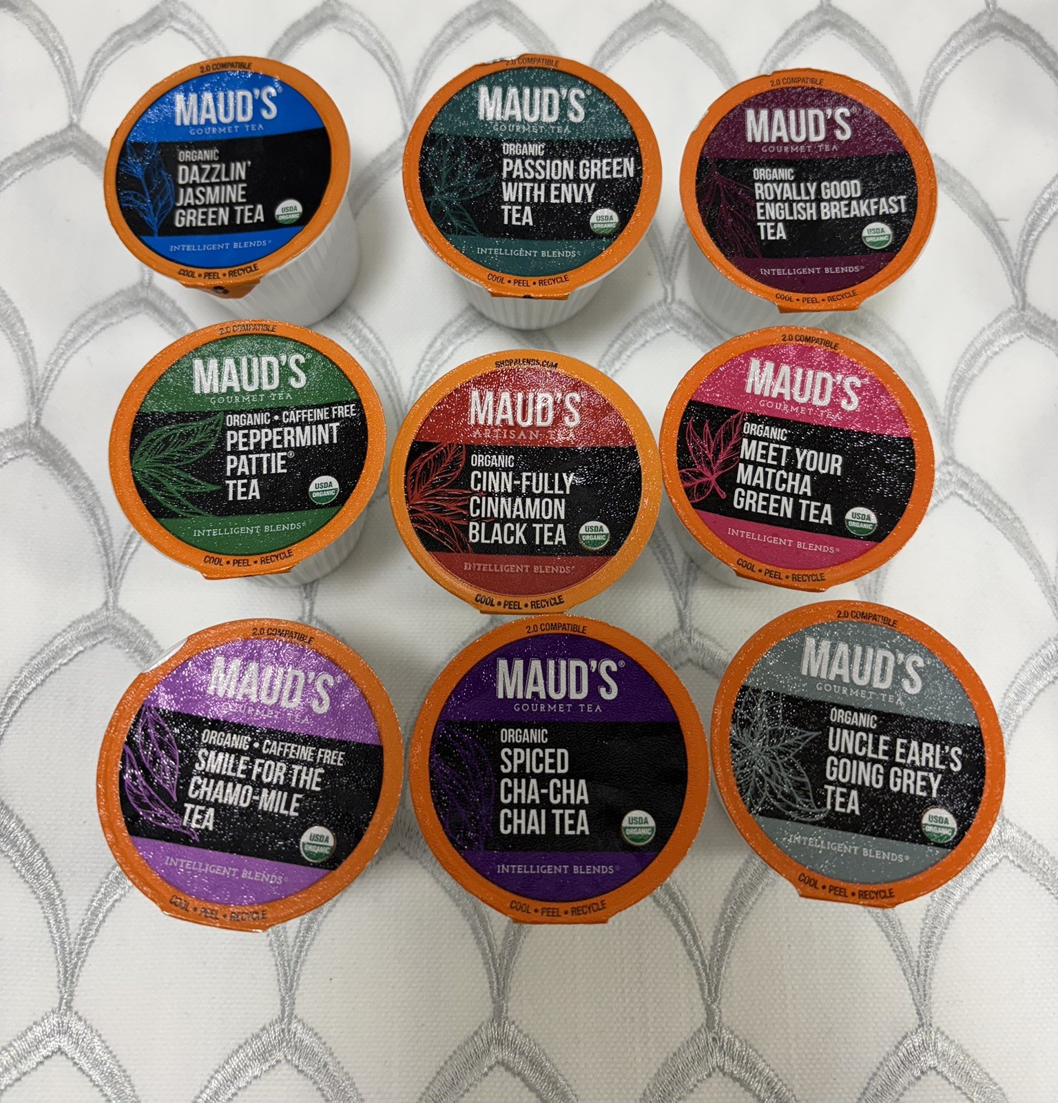 Maud's 48 K-Cups Organic Tea Variety Pack Pods KEURIG Artisan Tea/T-2 gallery