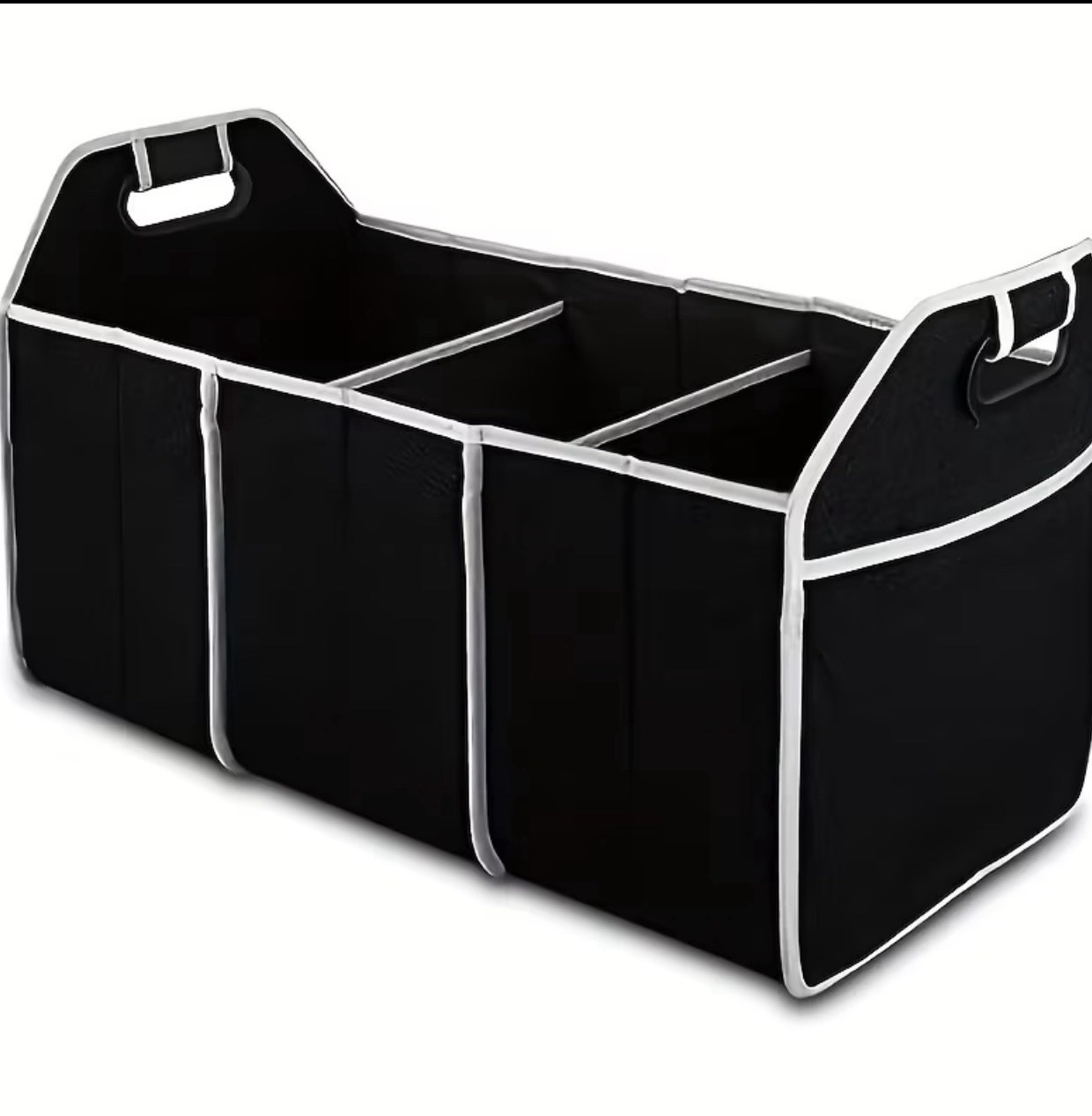 JOJOY LUX Car Trunk Organizer with Multi Compartments - Automotive Collapsible C gallery