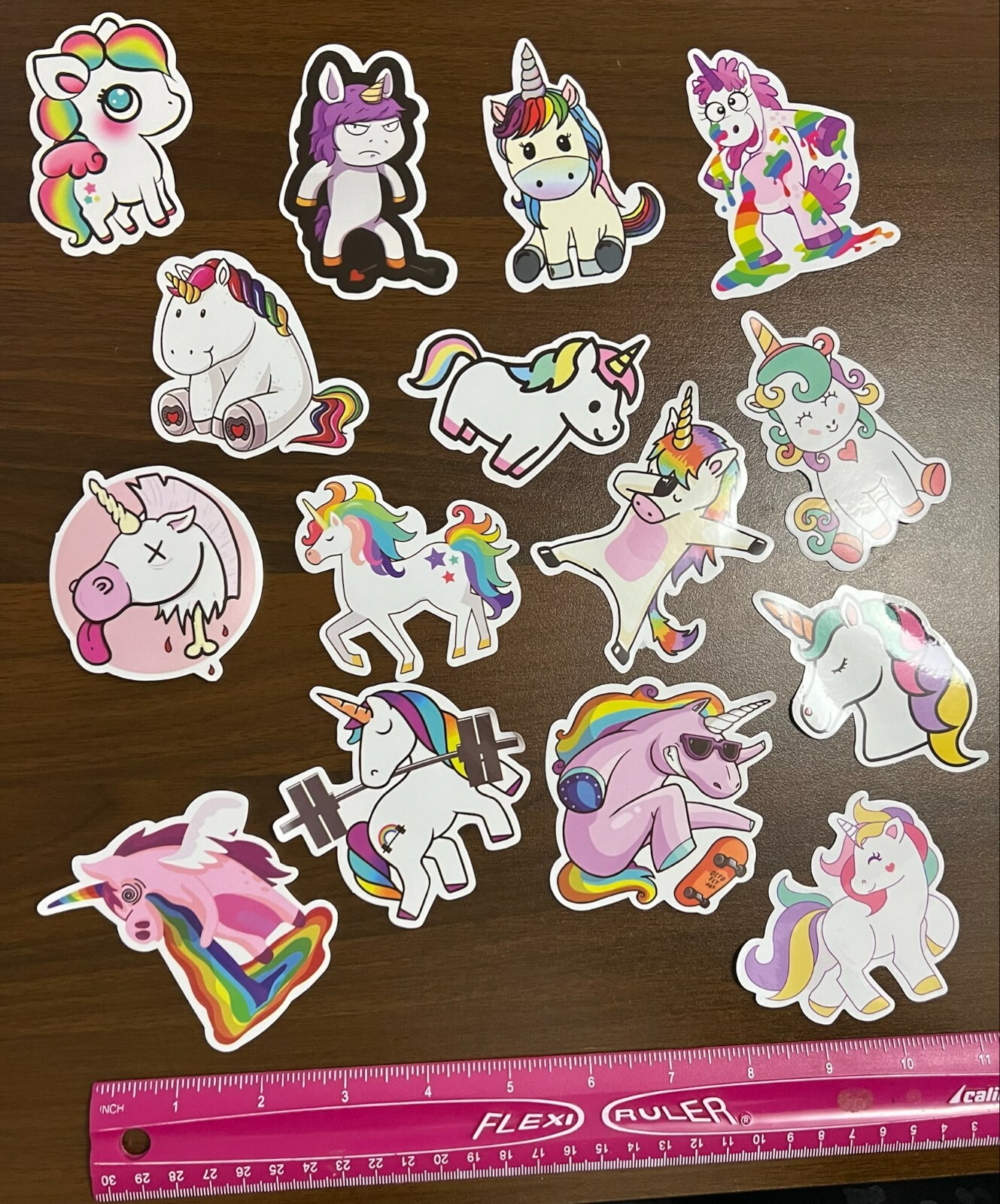 UNICORN~ B~ Cartoon~ Stickers Pack~ anime 50 PC gallery