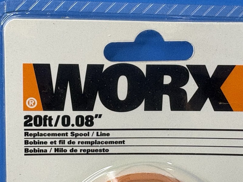 3x MIP Authentic Worx Replacement Spool/Line, WA0014, 20ft/.080" free ship gallery