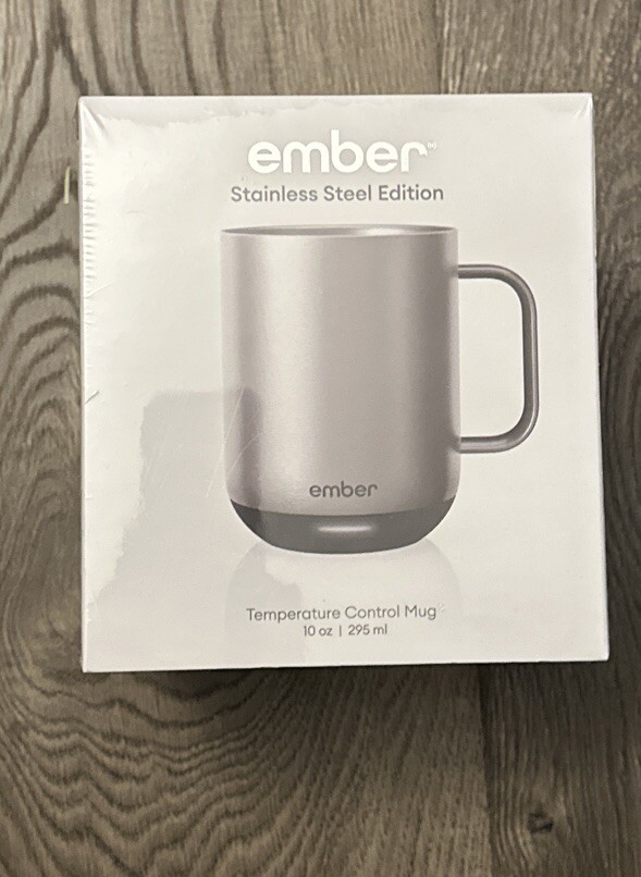 Ember Temperature Control Smart Mug 2, 10 Oz, App-Controlled Heated Coffee Mu...