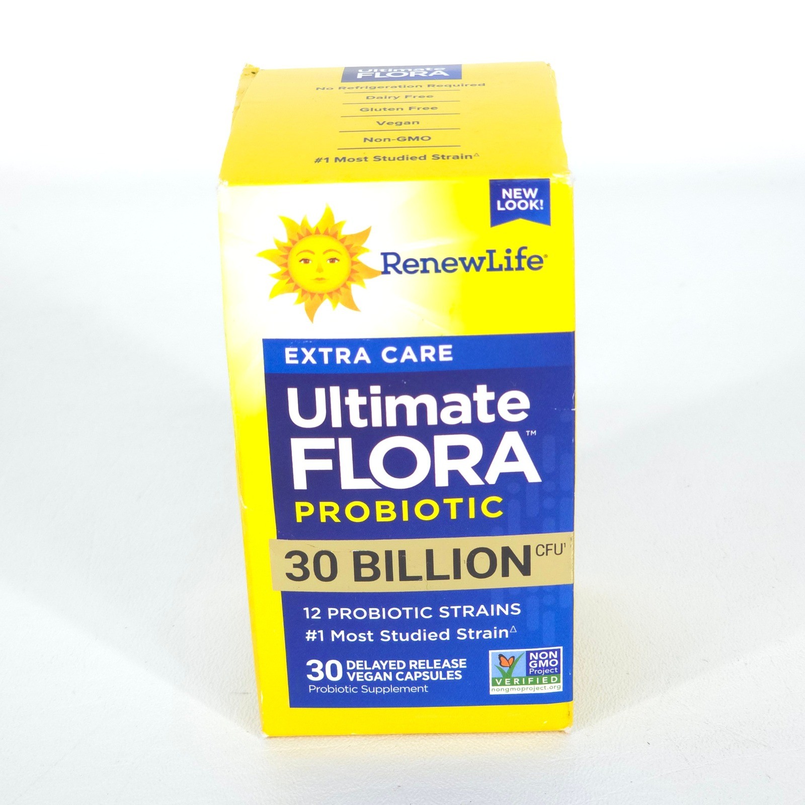 Renew Life Ultimate Flora Probiotic Extra Care 30 Vegan Capsules NEW EXP 03/26 gallery