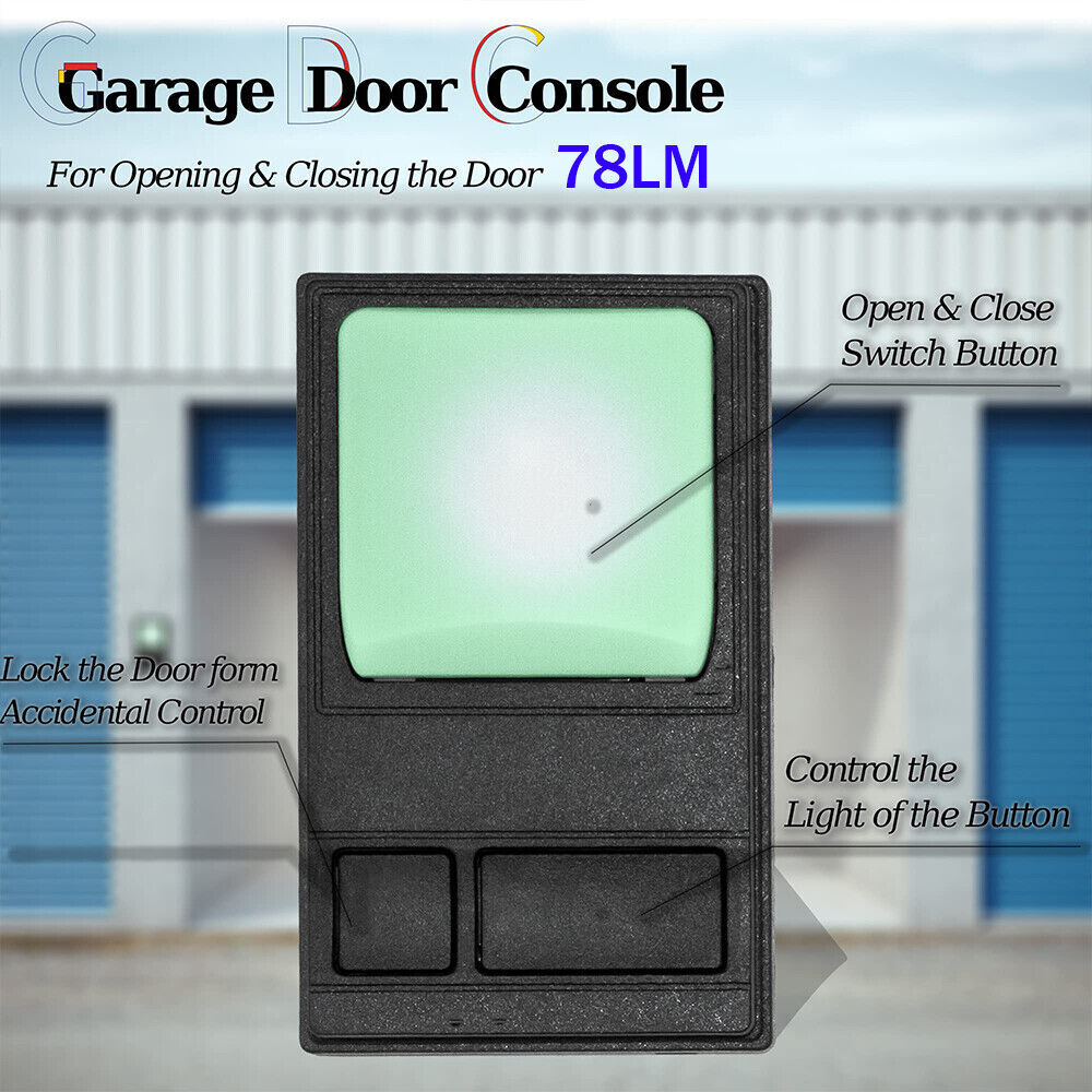 Garage Wall Pad Multi-Function Control Panel for LiftMaster 78LM 41A5273-1